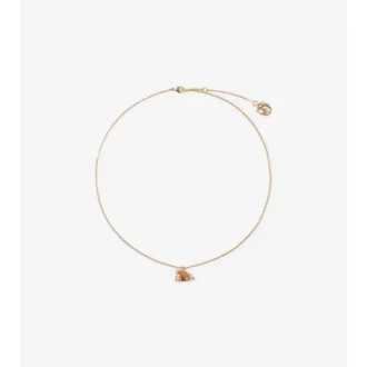 Halsband med rävberlock Halsband med rävberlock