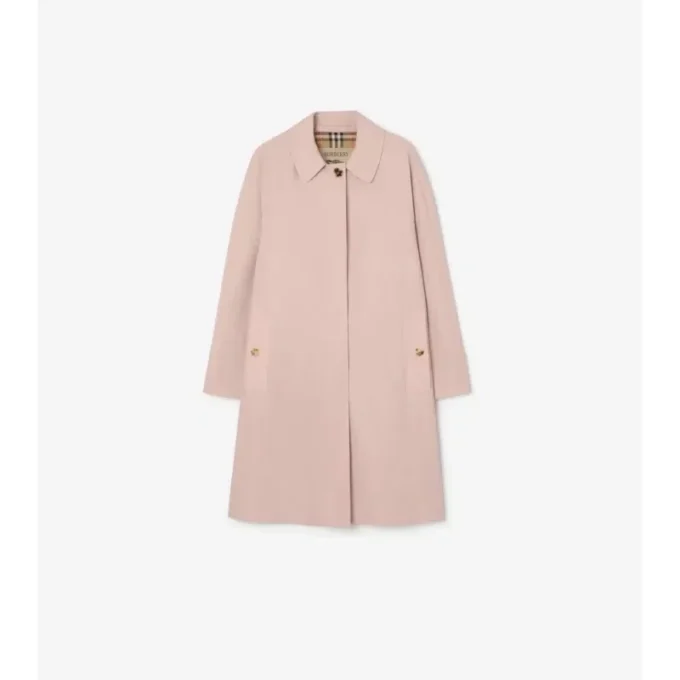 Halvlang Camden-Car Coat i Tropical Gabardine Halvlang Camden-Car Coat i Tropical Gabardine