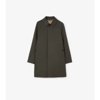 Halvlang Camden-Car Coat i Tropical Gabardine