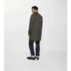 Halvlang Camden-Car Coat i Tropical Gabardine Halvlang Camden-Car Coat i Tropical Gabardine