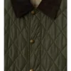 Halvlang quiltad Car Coat i nylon Halvlang quiltad Car Coat i nylon