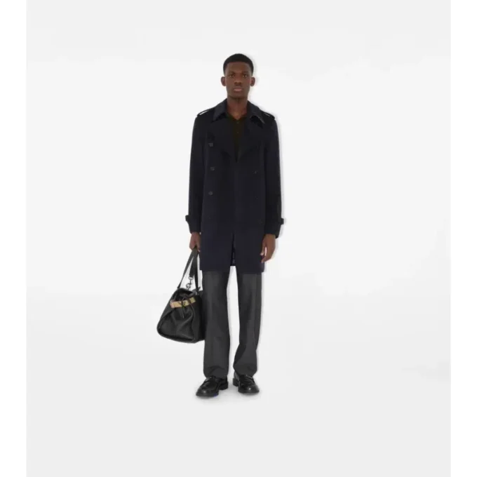 Halvlang trenchcoat i kashmir Halvlang trenchcoat i kashmir