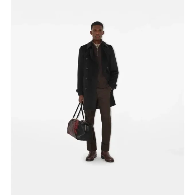 Halvlang trenchcoat i kashmir Halvlang trenchcoat i kashmir