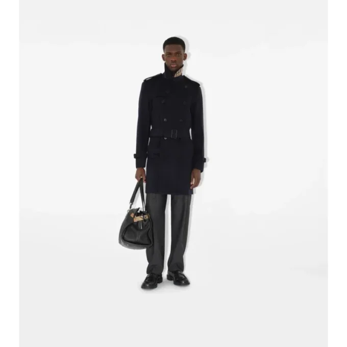 Halvlang trenchcoat i kashmir Halvlang trenchcoat i kashmir