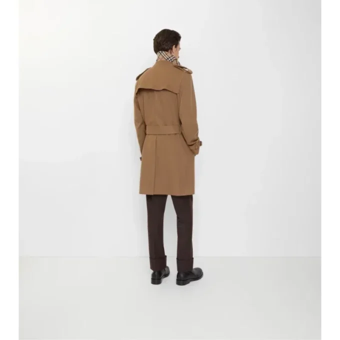 Halvlang trenchcoat i kashmir Halvlang trenchcoat i kashmir