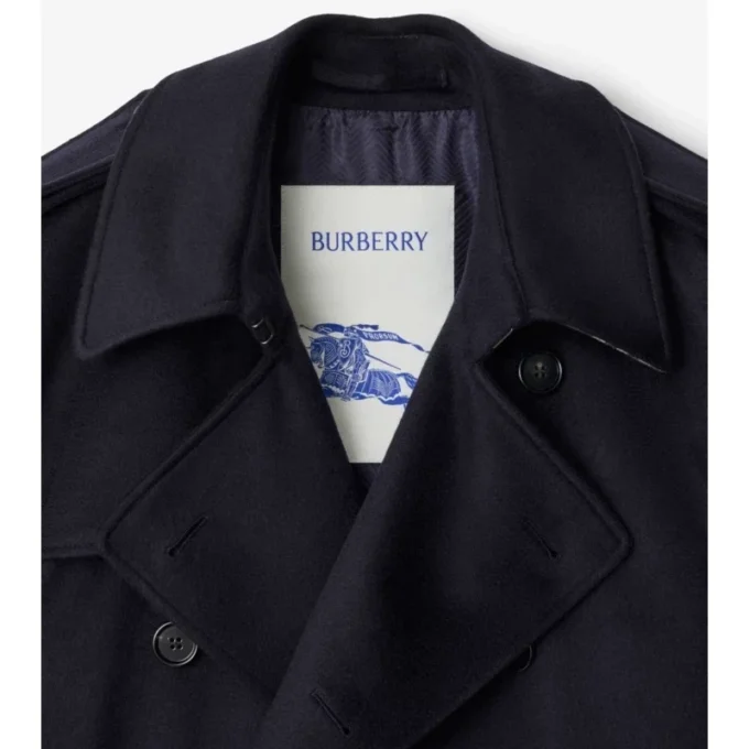 Halvlang trenchcoat i kashmir Halvlang trenchcoat i kashmir