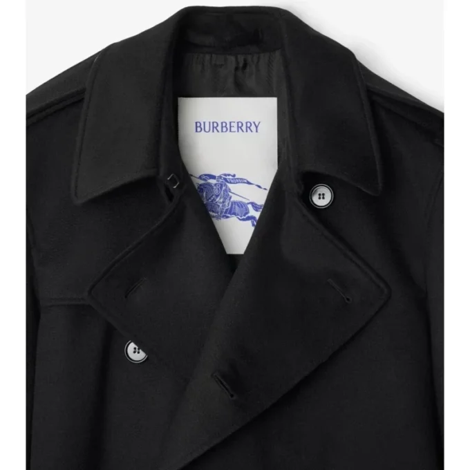 Halvlang trenchcoat i kashmir Halvlang trenchcoat i kashmir