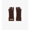 Handskar i ullblandning med logotyp
