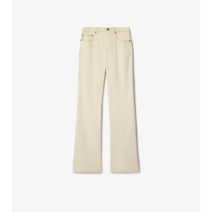 Högmidjade bootcut-jeans Högmidjade bootcut-jeans