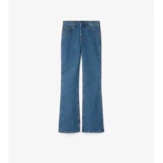Högmidjade bootcut-jeans