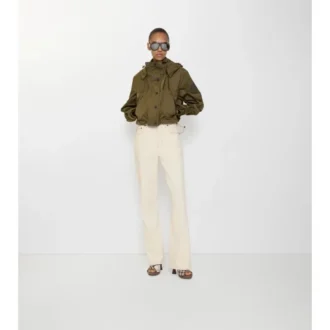 Högmidjade bootcut-jeans