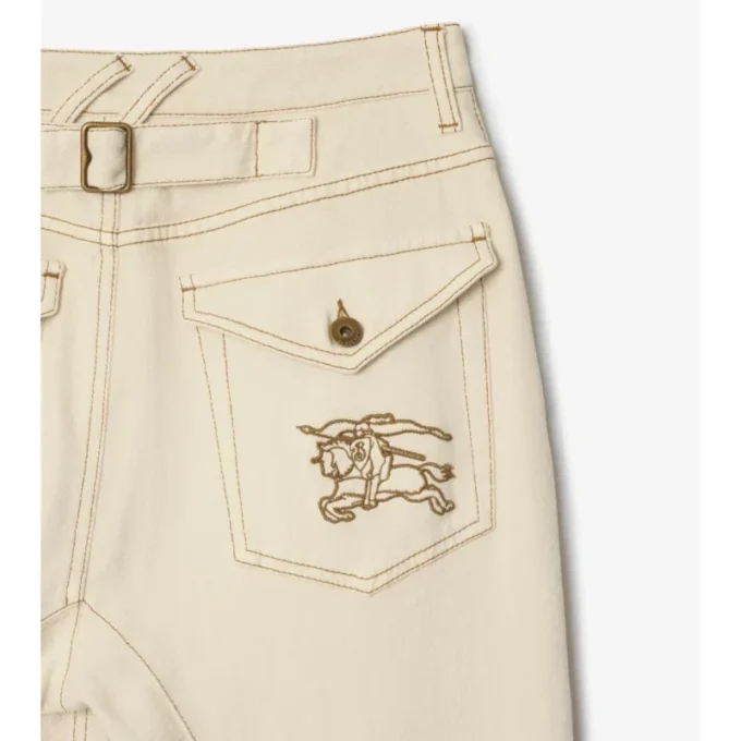 Högmidjade bootcut-jeans Högmidjade bootcut-jeans