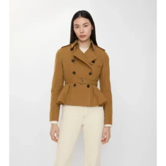 Isabella-trenchcoat i bomull