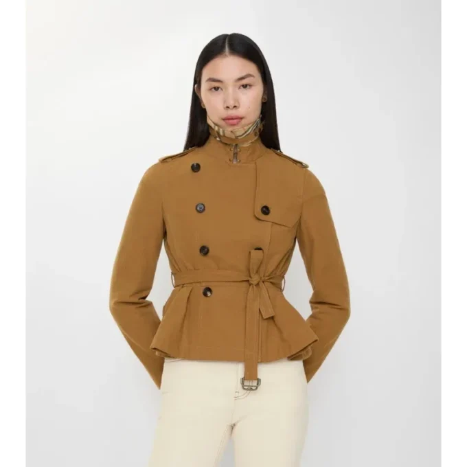 Isabella-trenchcoat i bomull Isabella-trenchcoat i bomull