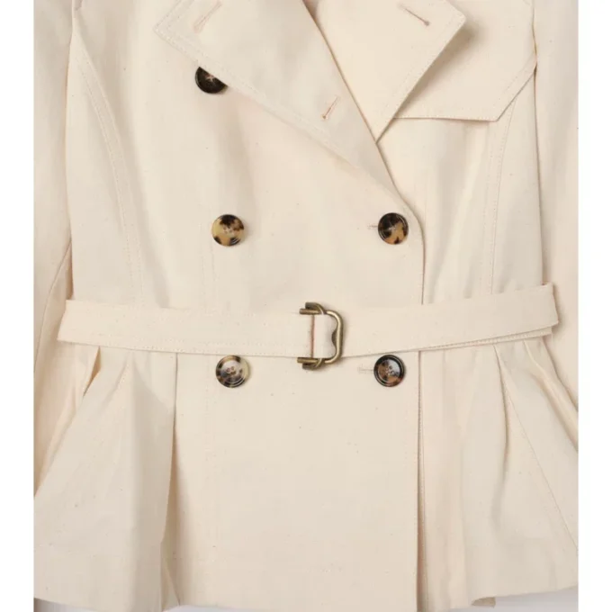 Isabella-trenchcoat i bomull Isabella-trenchcoat i bomull