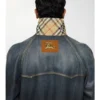 Jacka i belagd denim Jacka i belagd denim
