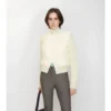 Jacka i nylon och ull med Check-Stitch