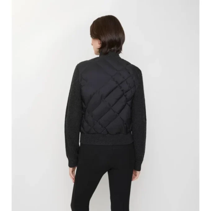 Jacka i nylon och ull med Check-Stitch Jacka i nylon och ull med Check-Stitch