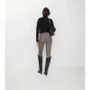 Jodhpurs i stretchbomull med fiskbensmönster Jodhpurs i stretchbomull med fiskbensmönster