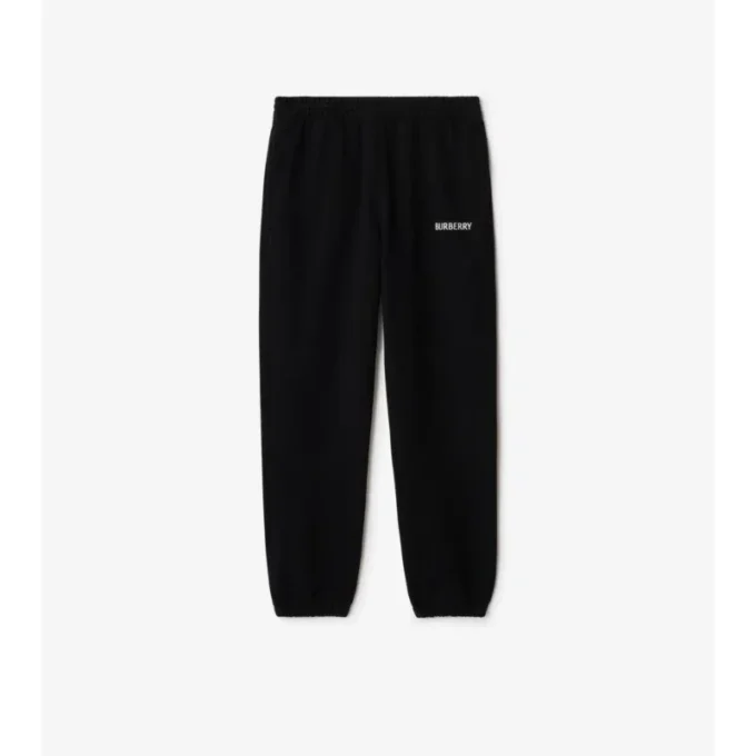 Joggingbyxor i bomull med logotyp