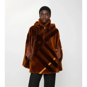 Kappa i intarsia med Burberry-rutmönster