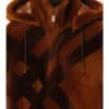 Kappa i intarsia med Burberry-rutmönster Kappa i intarsia med Burberry-rutmönster