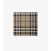 Kashmir- och silkescarf med rutmönster Kashmir- och silkescarf med rutmönster
