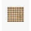 Kashmir- och silkescarf med rutmönster Kashmir- och silkescarf med rutmönster