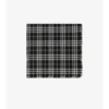 Kashmir- och silkescarf med rutmönster Kashmir- och silkescarf med rutmönster
