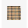 Kashmir- och silkescarf med rutmönster Kashmir- och silkescarf med rutmönster