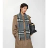 Kashmirhalsduk med rutmönster Kashmirhalsduk med rutmönster