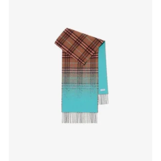 Kashmirscarf med gradientmönster Kashmirscarf med gradientmönster