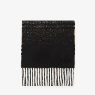 Kashmirscarf med gradientmönster