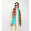 Kashmirscarf med gradientmönster Kashmirscarf med gradientmönster