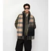 Kashmirscarf med gradientmönster Kashmirscarf med gradientmönster