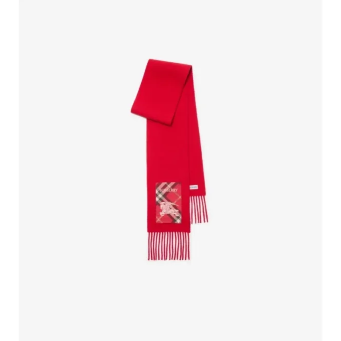 Kashmirscarf med rutmönster Kashmirscarf med rutmönster