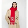 Kashmirscarf med rutmönster Kashmirscarf med rutmönster