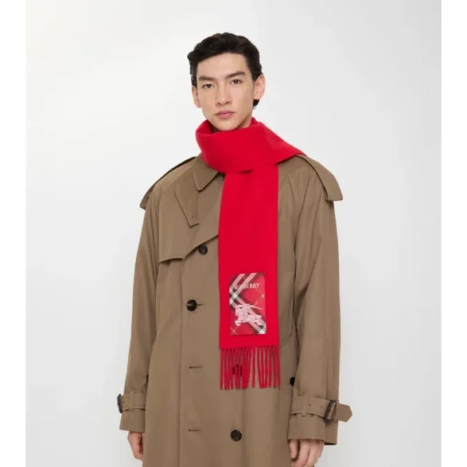 Kashmirscarf med rutmönster Kashmirscarf med rutmönster