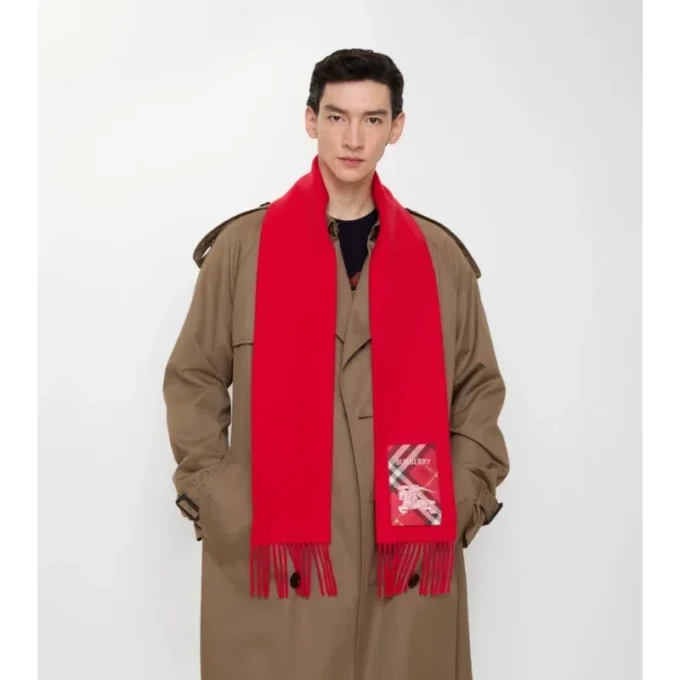 Kashmirscarf med rutmönster Kashmirscarf med rutmönster