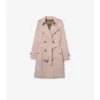 Kensington-trenchcoat i Tropical Gabardine i medellängd Kensington-trenchcoat i Tropical Gabardine i medellängd