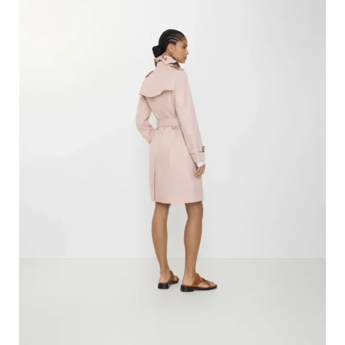 Kensington-trenchcoat i Tropical Gabardine i medellängd Kensington-trenchcoat i Tropical Gabardine i medellängd