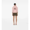 Knight Stamp-hoodie i bomull med dragkedja Knight Stamp-hoodie i bomull med dragkedja