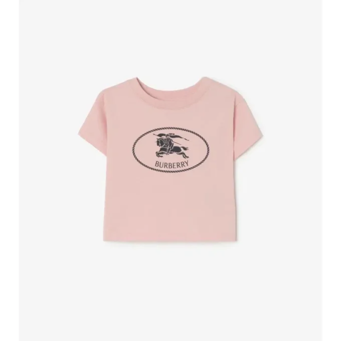 Knight Stamp-T-shirt i bomull Knight Stamp-T-shirt i bomull