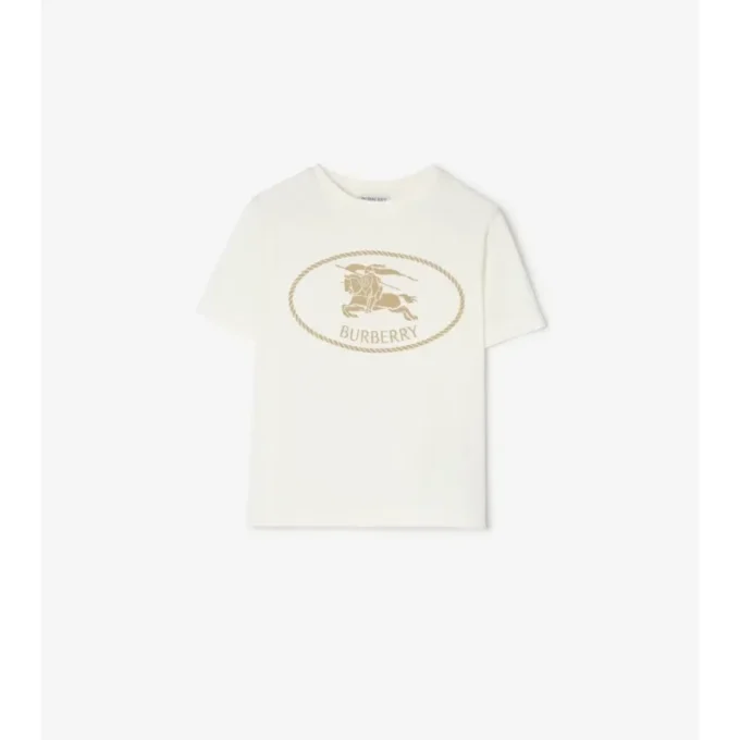 Knight Stamp-T-shirt i bomull Knight Stamp-T-shirt i bomull