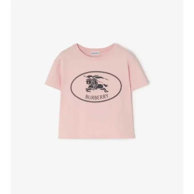 Knight Stamp-T-shirt i bomull Knight Stamp-T-shirt i bomull