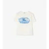 Knight Stamp-T-shirt i bomull Knight Stamp-T-shirt i bomull
