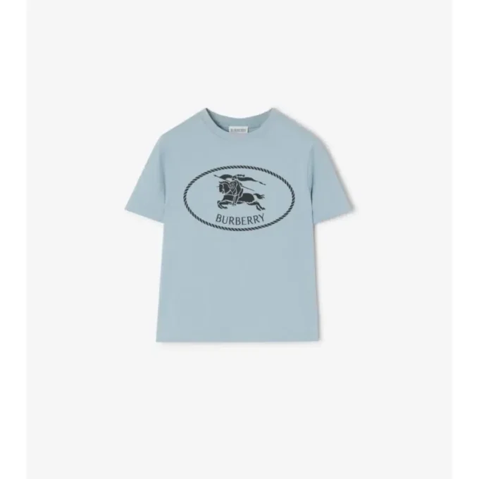 Knight Stamp-T-shirt i bomull Knight Stamp-T-shirt i bomull
