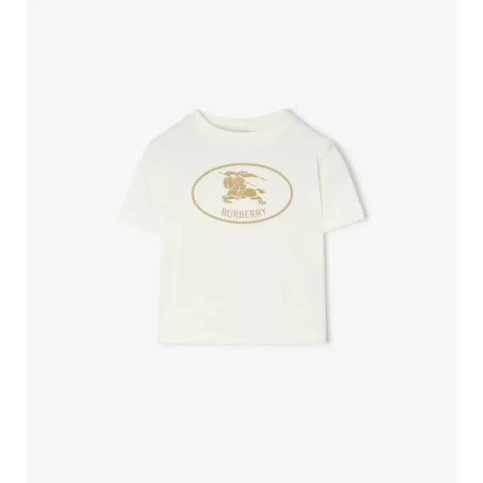 Knight Stamp-T-shirt i bomull Knight Stamp-T-shirt i bomull