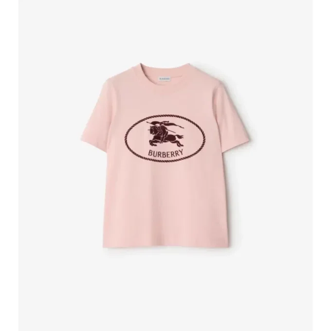 Knight Stamp-T-shirt i bomull Knight Stamp-T-shirt i bomull