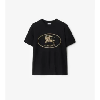Knight Stamp-T-shirt i bomull